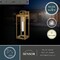 Vaxcel Kinzie 1 Light 16.75in H Dusk to Dawn Gold Vintage Brass Outdoor Wall Lantern Fixture T0707 - alternate 5